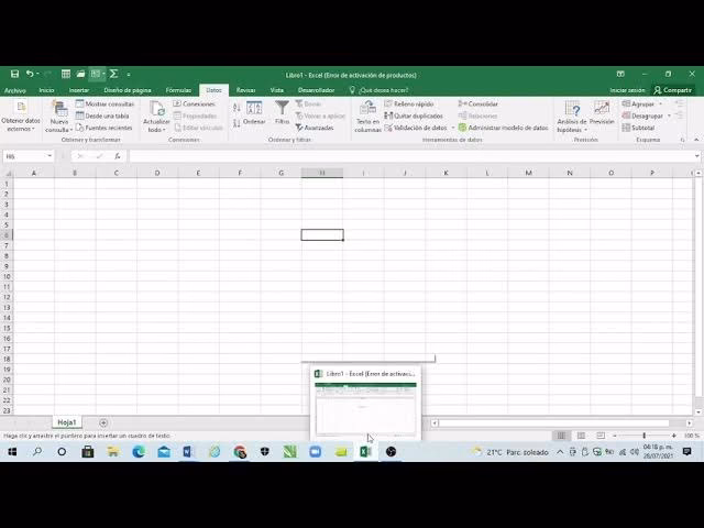 ¿Cómo puedo minimizar, maximizar y cerrar la ventana de Excel?