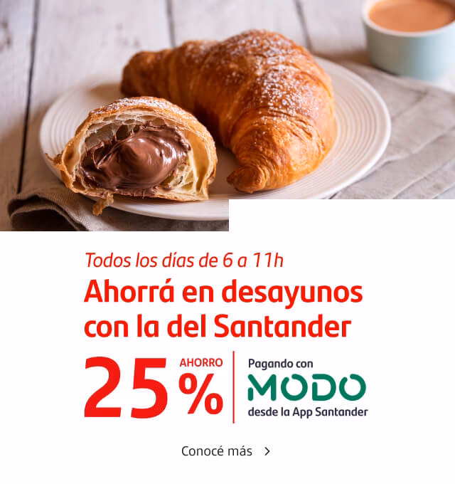 ¿Qué días hay descuento con modo Santander?