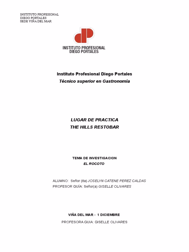 ¿Qué poner en mi informe de práctica?
