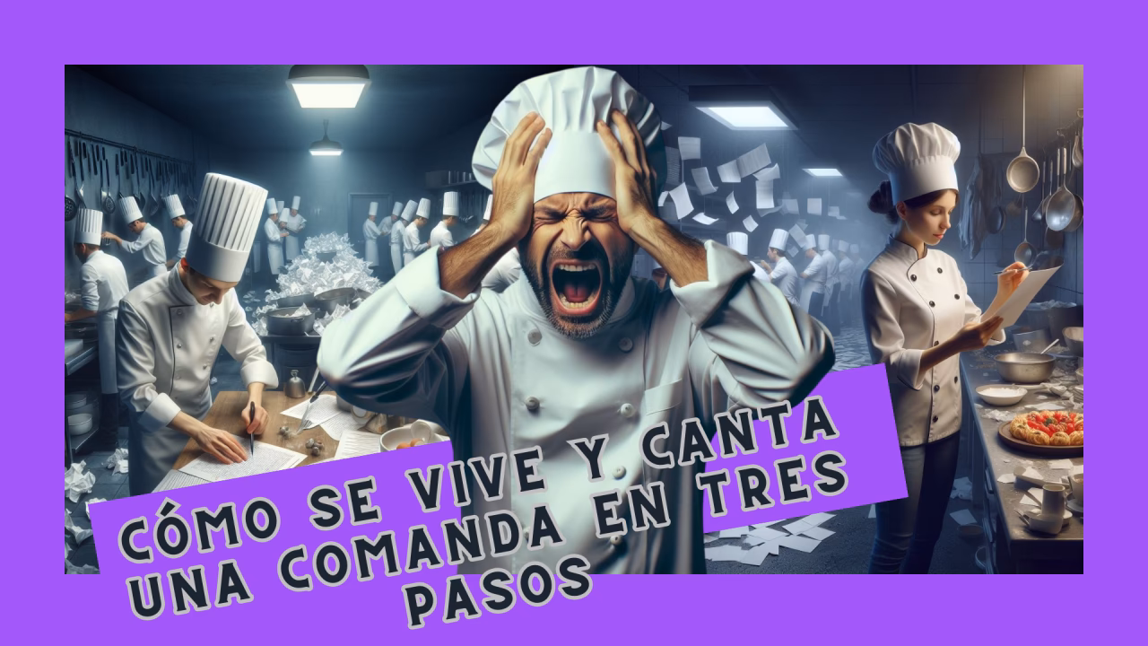 ¿Cómo se llaman los pedidos en un restaurante?