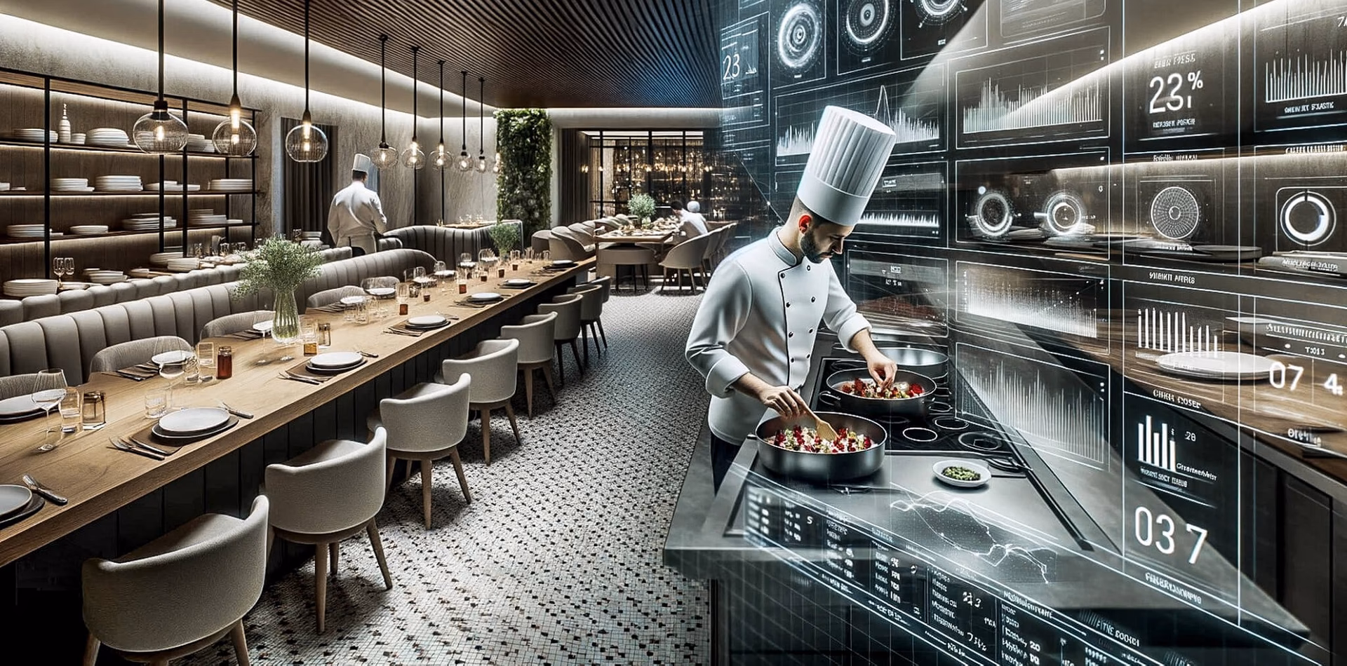 ¿En qué consiste el simulador de restaurante?