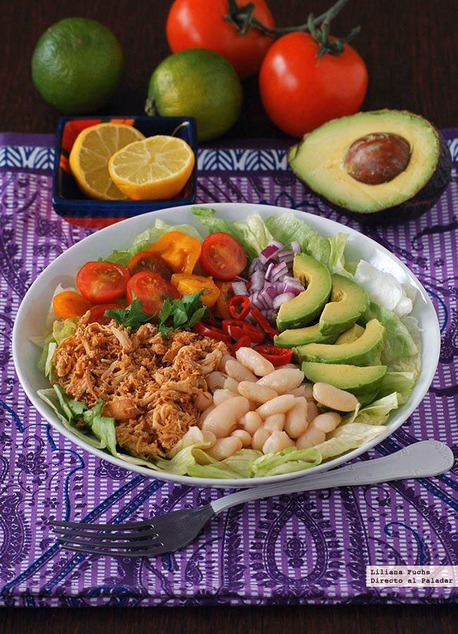 ¿Cómo se clasifican las ensaladas de acuerdo a su composición?