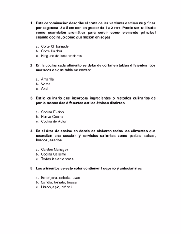 ¿Qué preguntas se pueden hacer en una encuesta de comida?