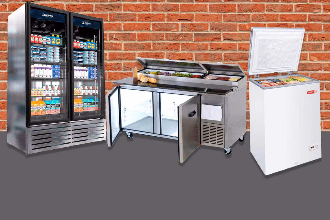 ¿Qué tipo de refrigeradores utilizan los restaurantes?