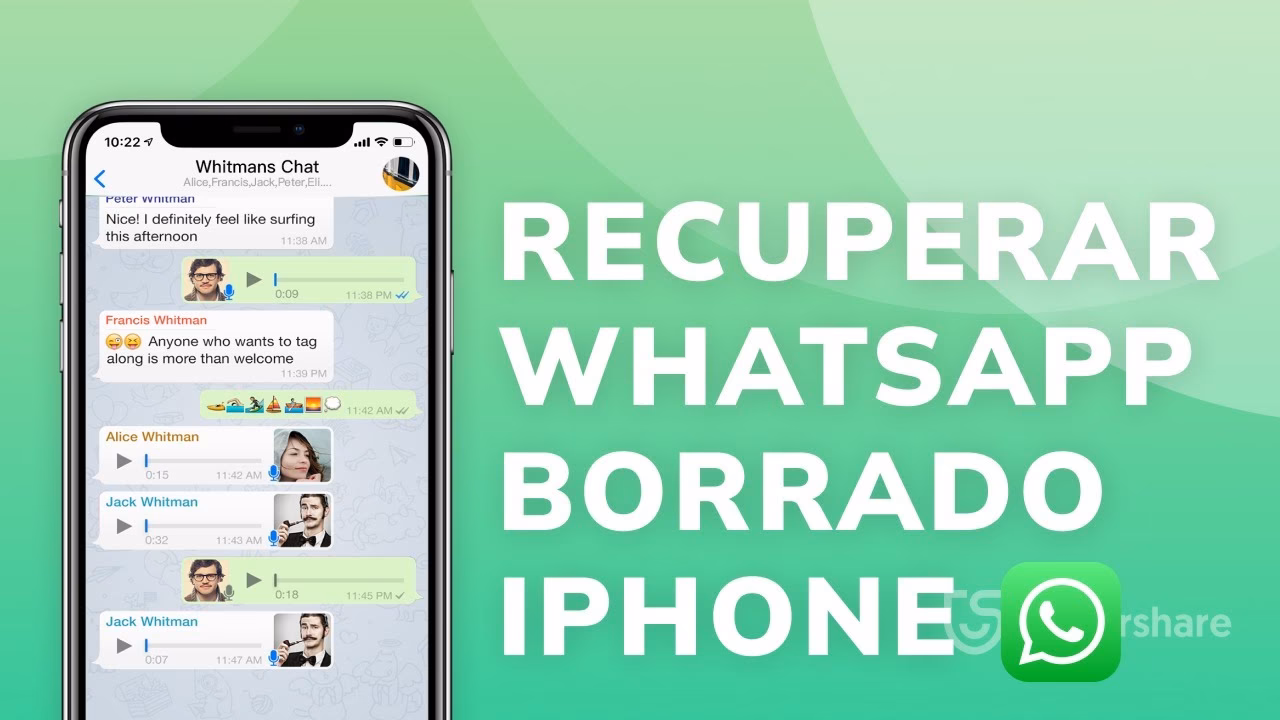 ¿Cómo puedo restaurar mi historial de chats de WhatsApp desde iCloud?
