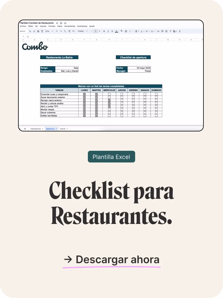 ¿Qué es un lema en un restaurante?