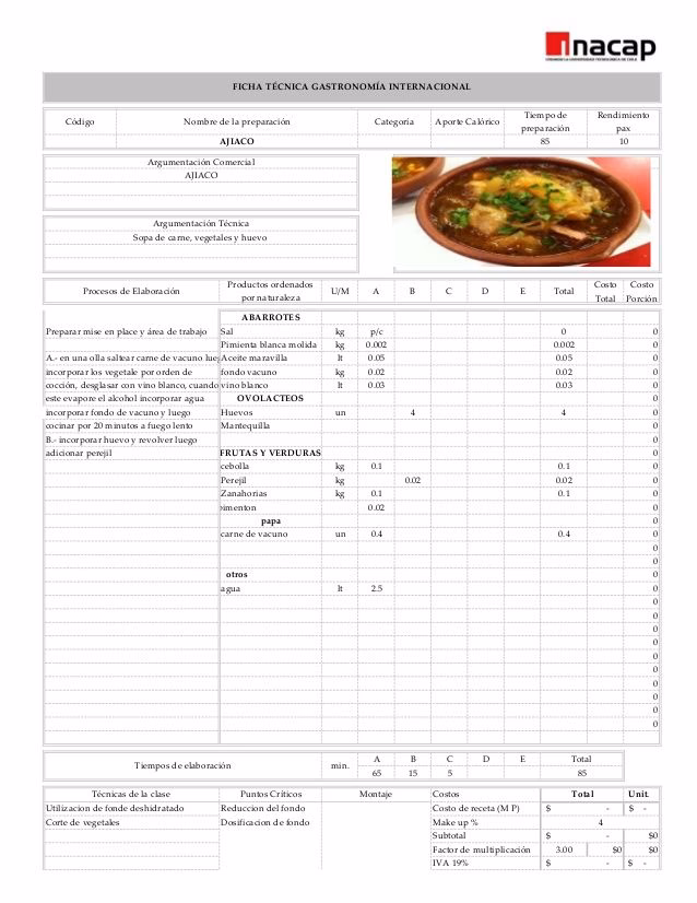 ¿Qué es una ficha técnica en Word?