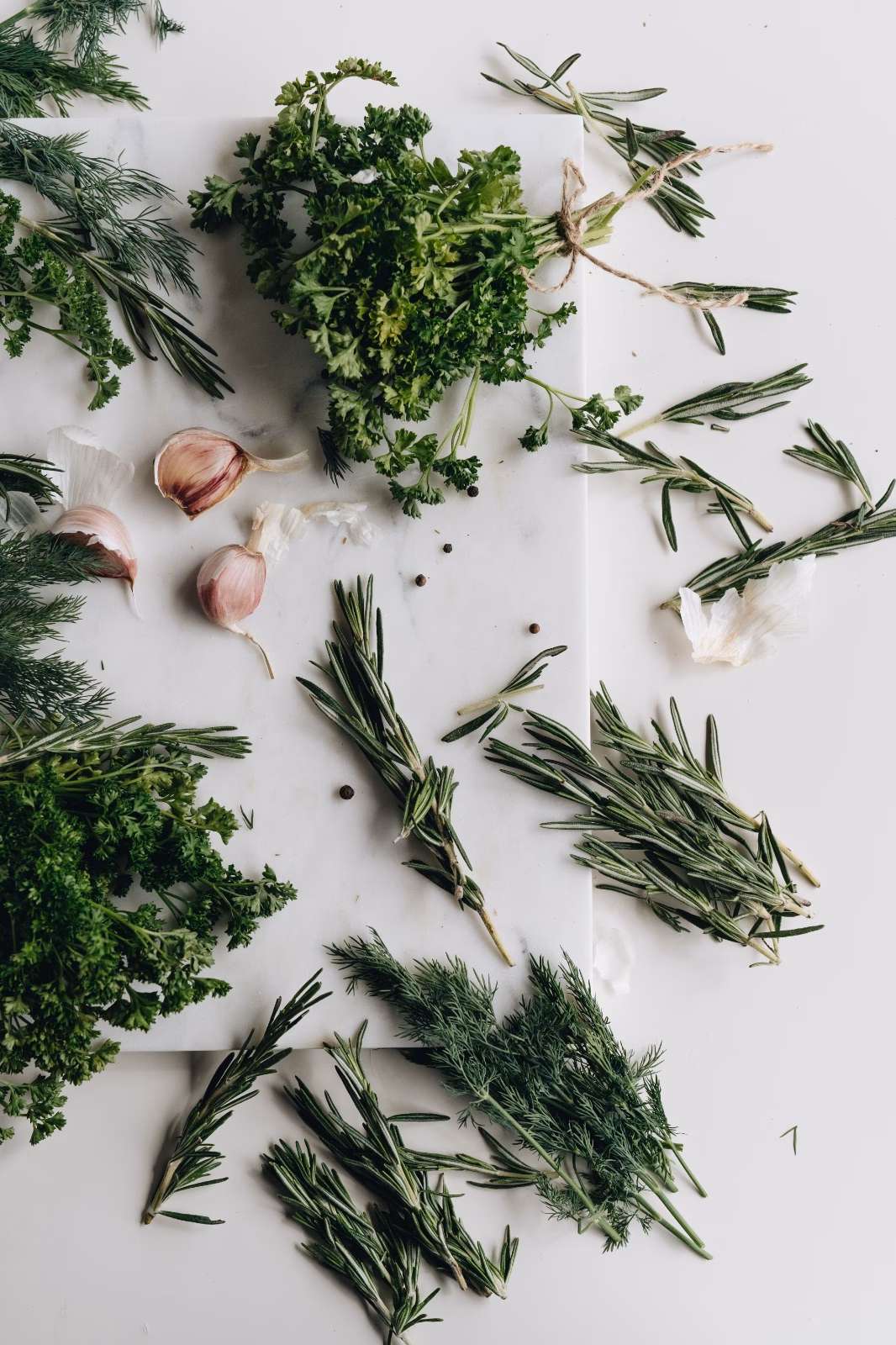 ¿Cuáles son las cinco hierbas finas?