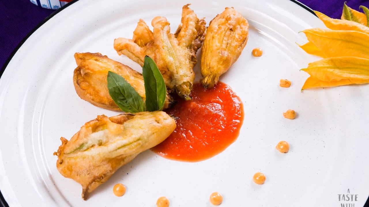 ¿Qué comida se puede hacer con flor de calabaza?