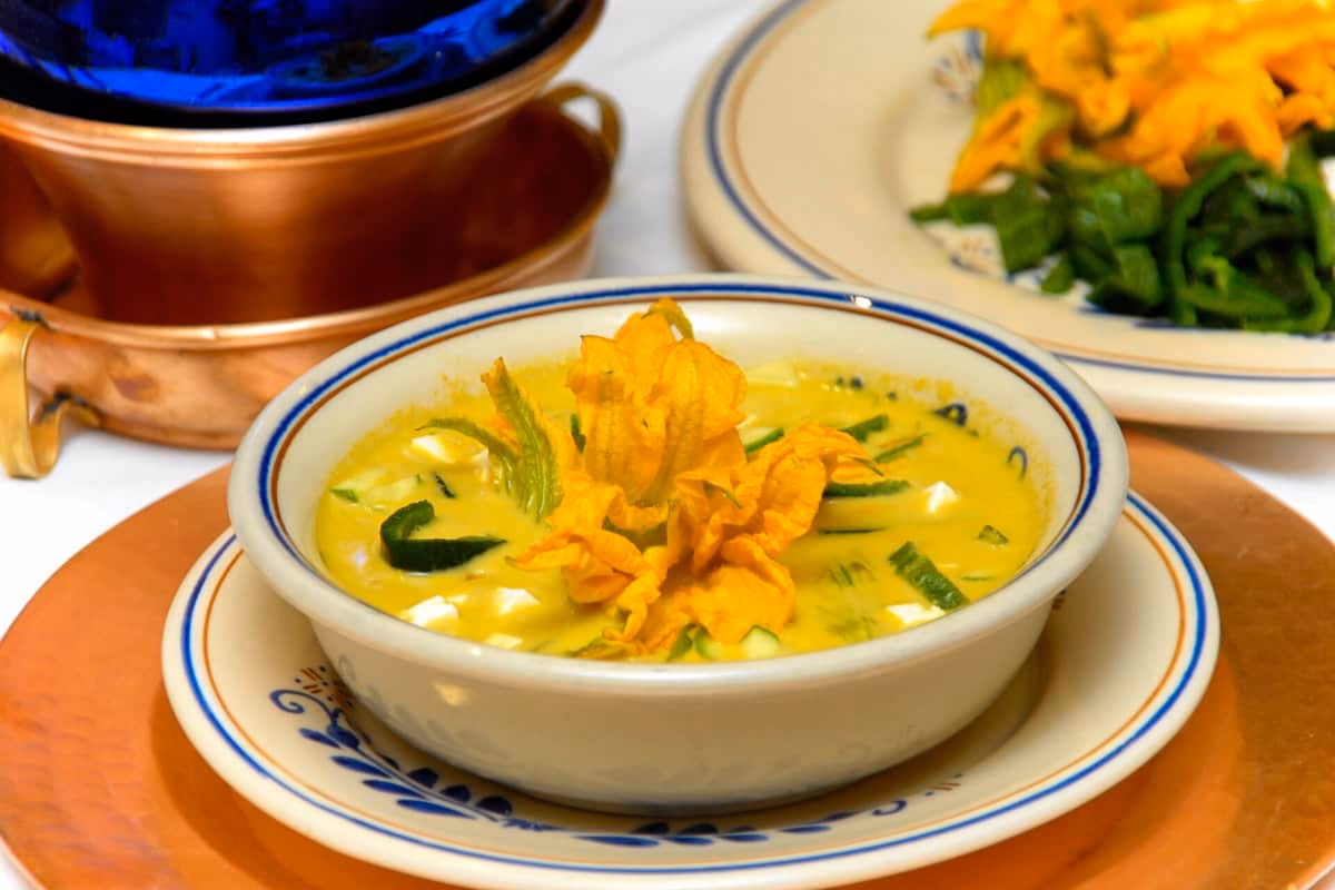 ¿Cuál es la parte comestible de la flor de calabaza?