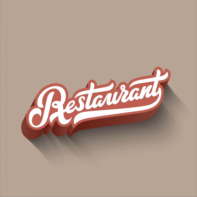 ¿Cuál es la mejor fuente para el logotipo de un restaurante?