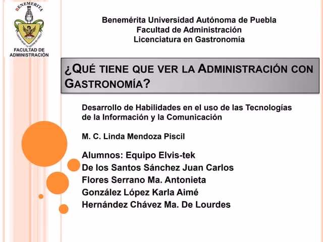 ¿Qué hace un administrativo gastronómico?