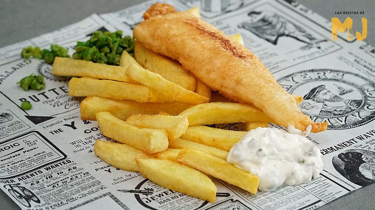 ¿Qué ingredientes lleva el fish and chips?