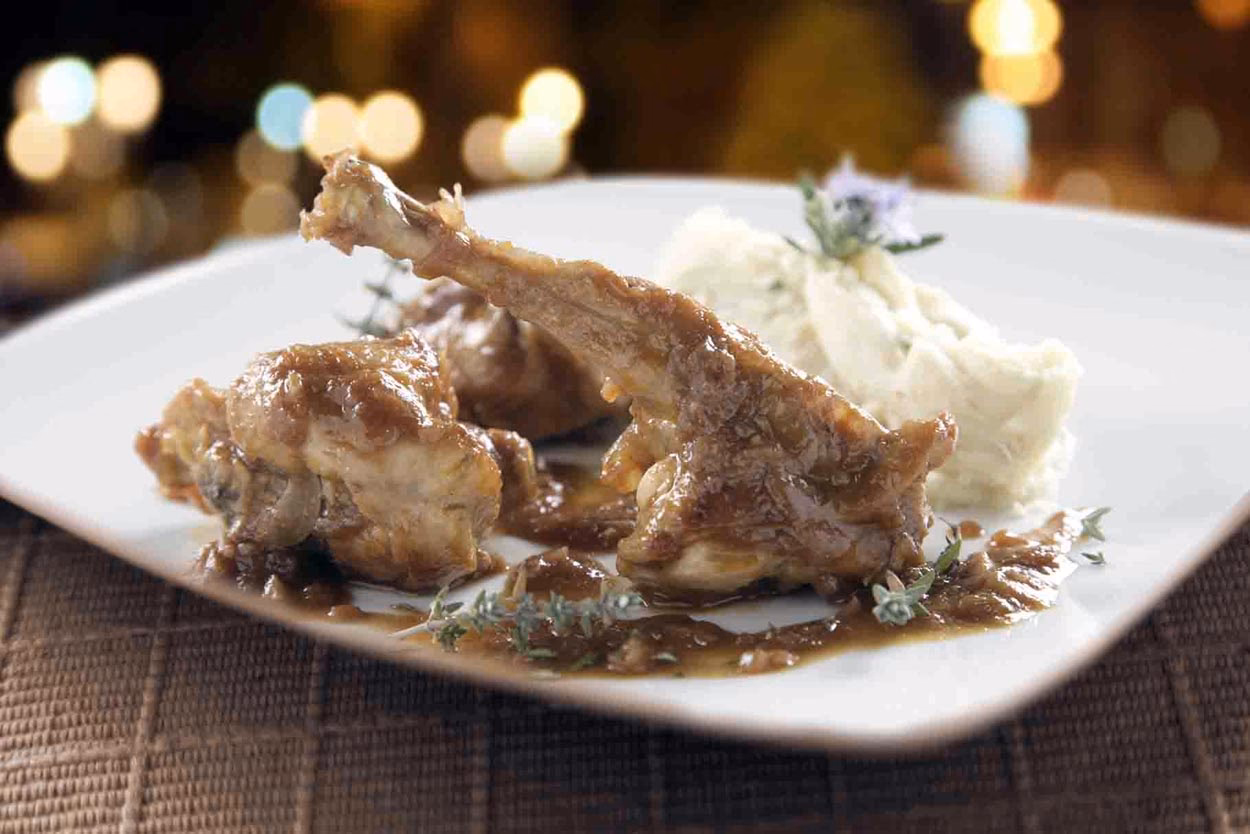 ¿Qué vino se toma con conejo?