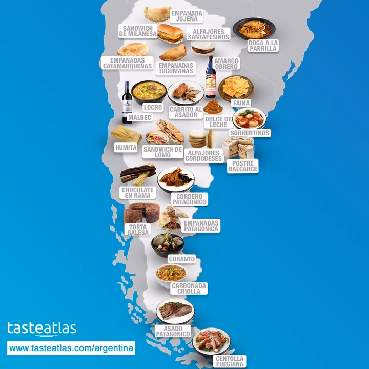 ¿Qué país de América del Sur tiene la mejor gastronomía?