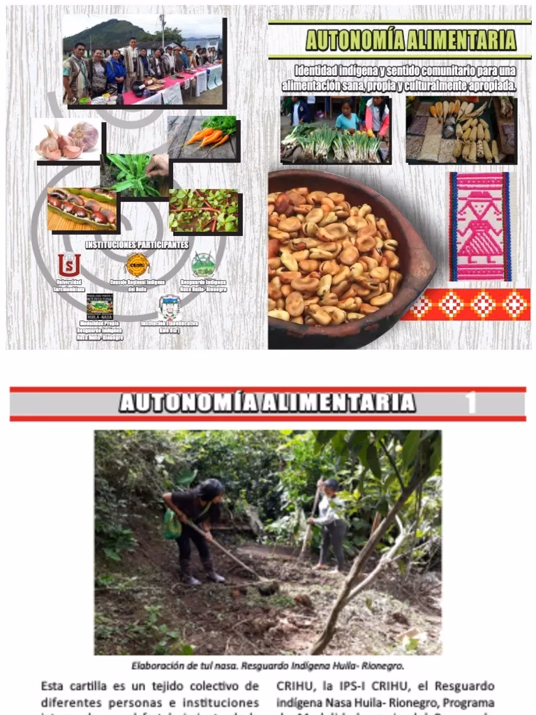 ¿Cuáles son las comidas típicas del pueblo Nasa?