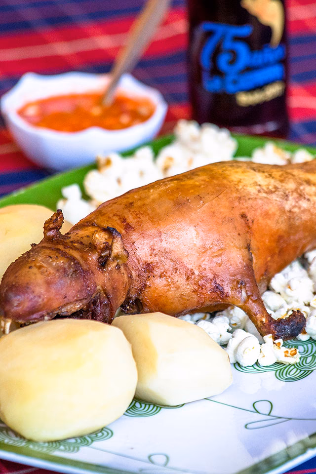 ¿Cuánto cuesta un cuy asado en Colombia?