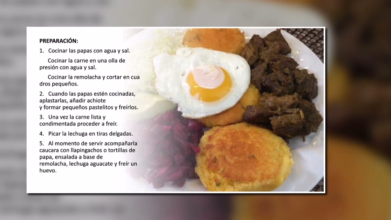 ¿Cuál es la comida típica de Carchi?
