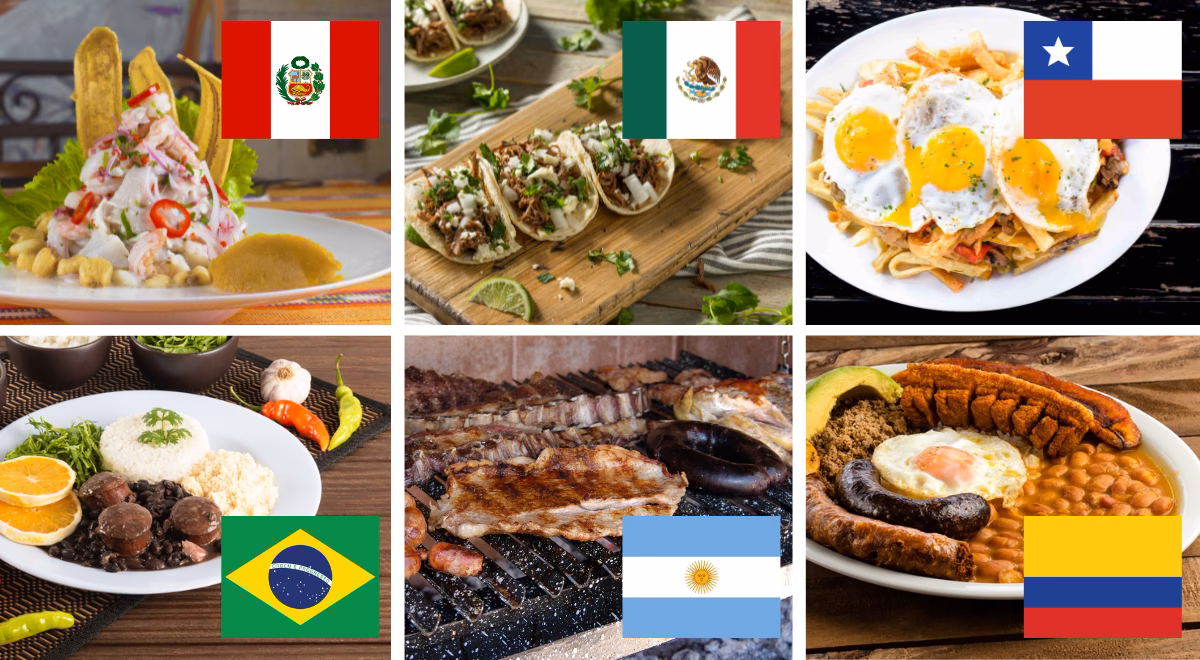 ¿Cuáles son las comidas típicas de América Latina?