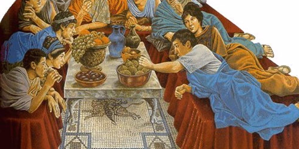 ¿Qué comían los romanos ricos?