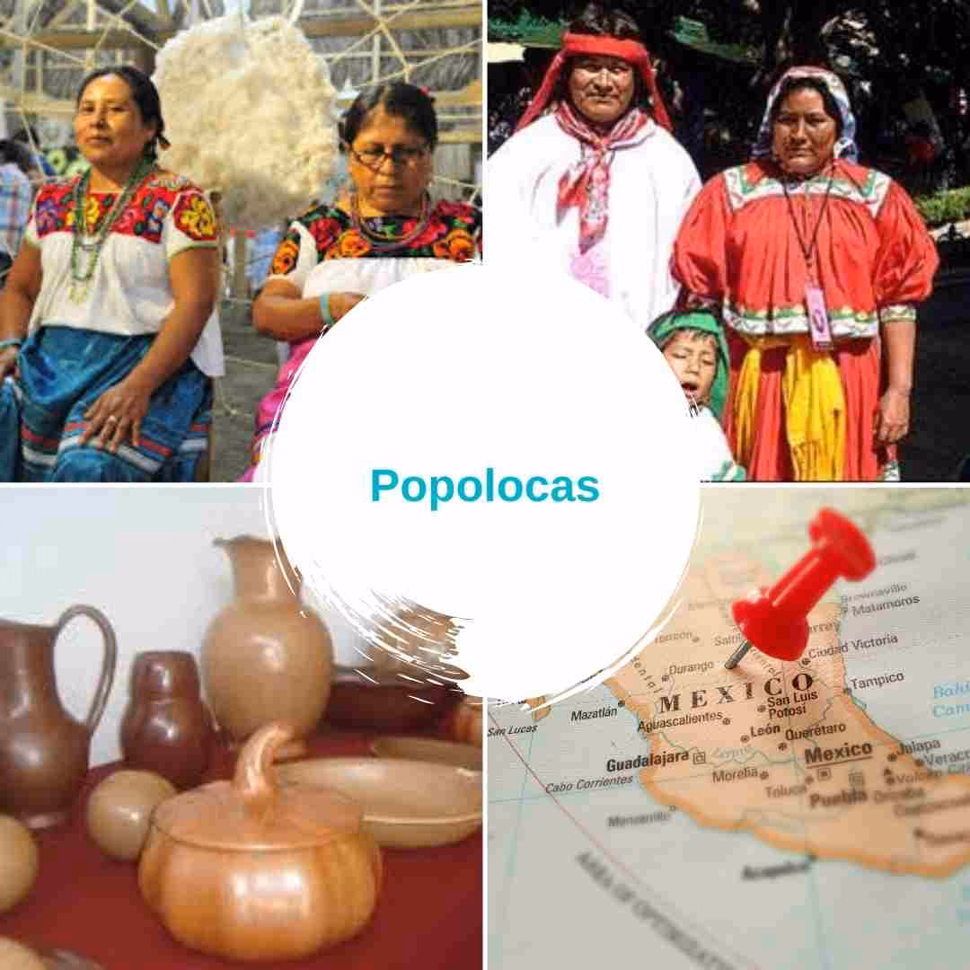 ¿Cómo se vestían los hombres popolocas?