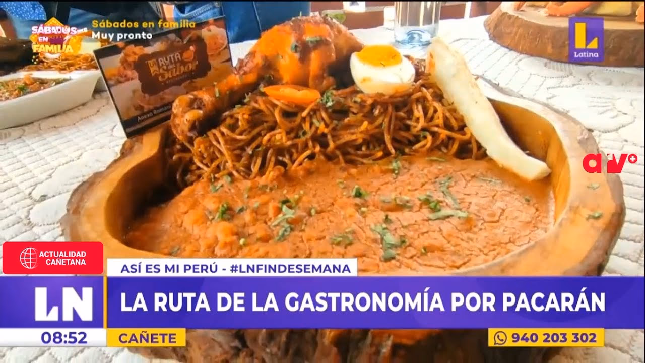 ¿Cuáles son los platos típicos de Lunahuaná?