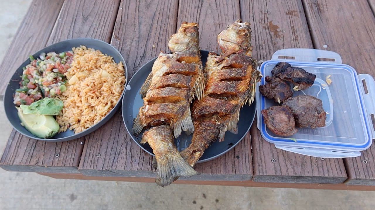 ¿Qué comida es para pescar?