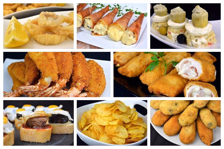 ¿Cómo se llama la comida de una fiesta?