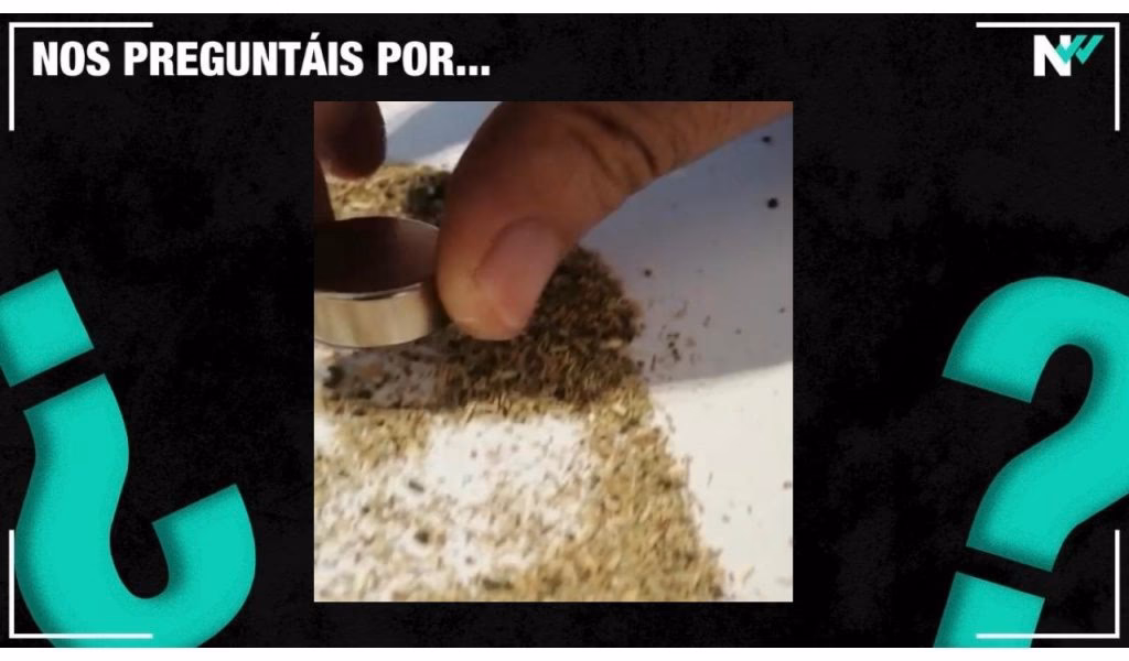 ¿Cómo se utiliza el magnetismo en los alimentos?