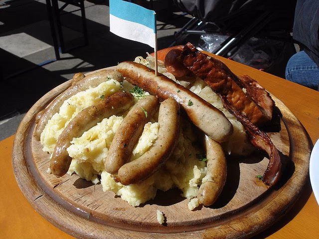 ¿Qué es la sajonia comida?