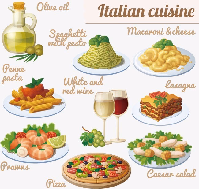 ¿Cuál es la base de la cocina italiana?
