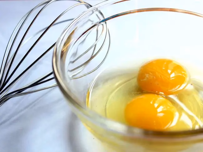 ¿Cuál es la fórmula de la clara de huevo?