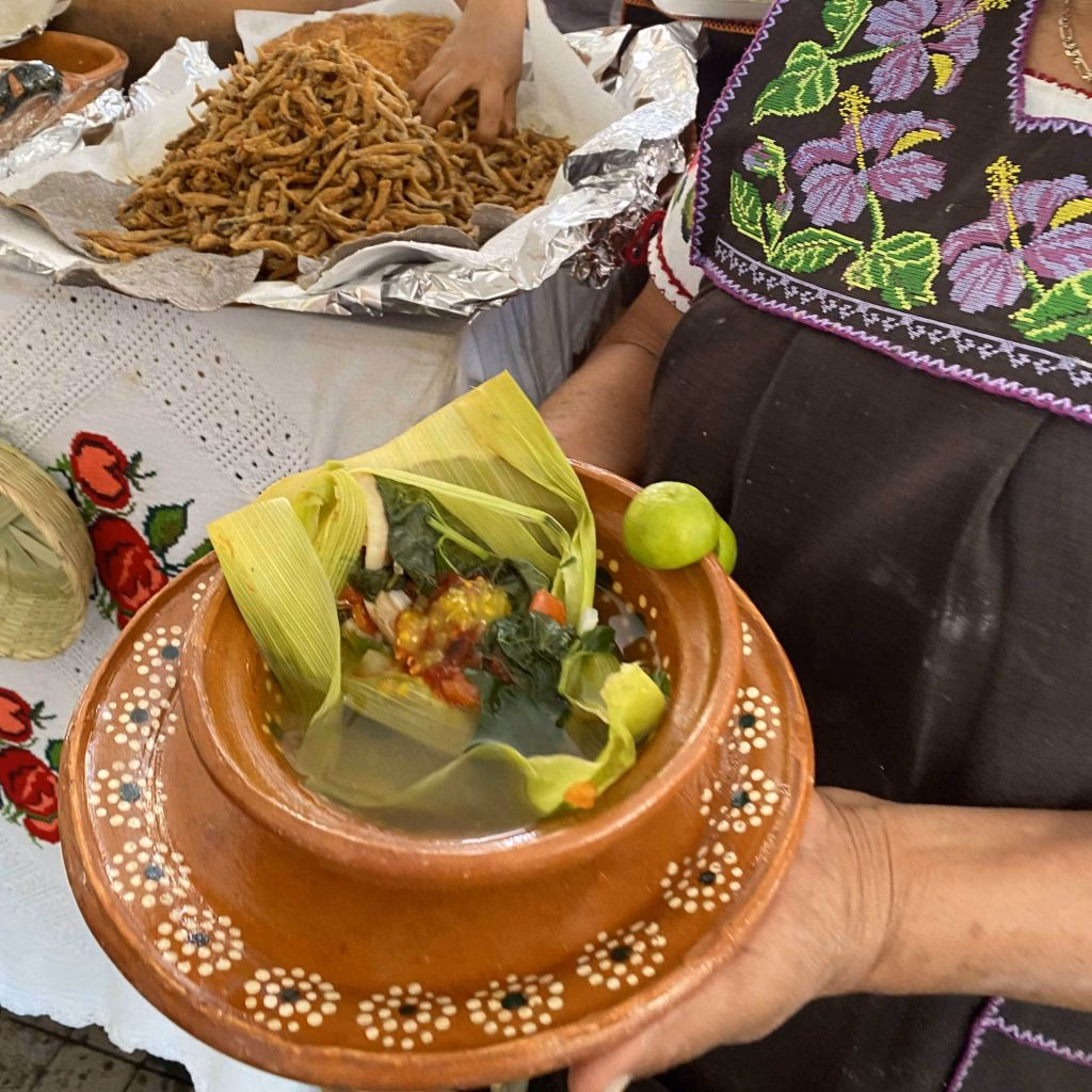 ¿Cuál es la comida típica de los purépechas?