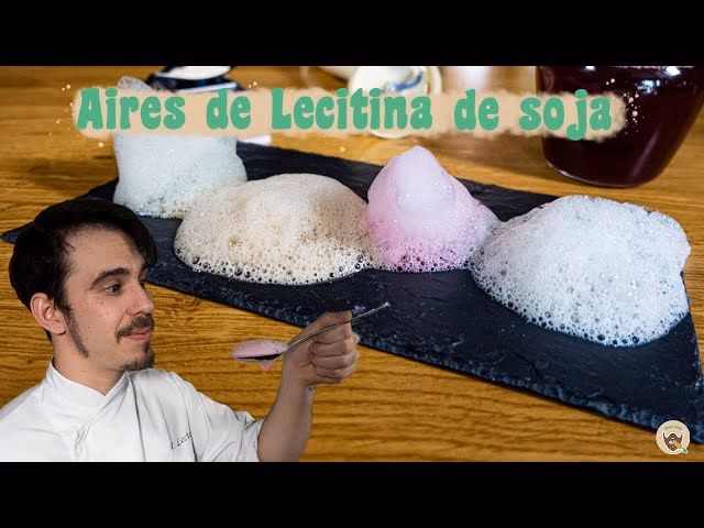 ¿Qué hace la lecitina de soja en la cocina?