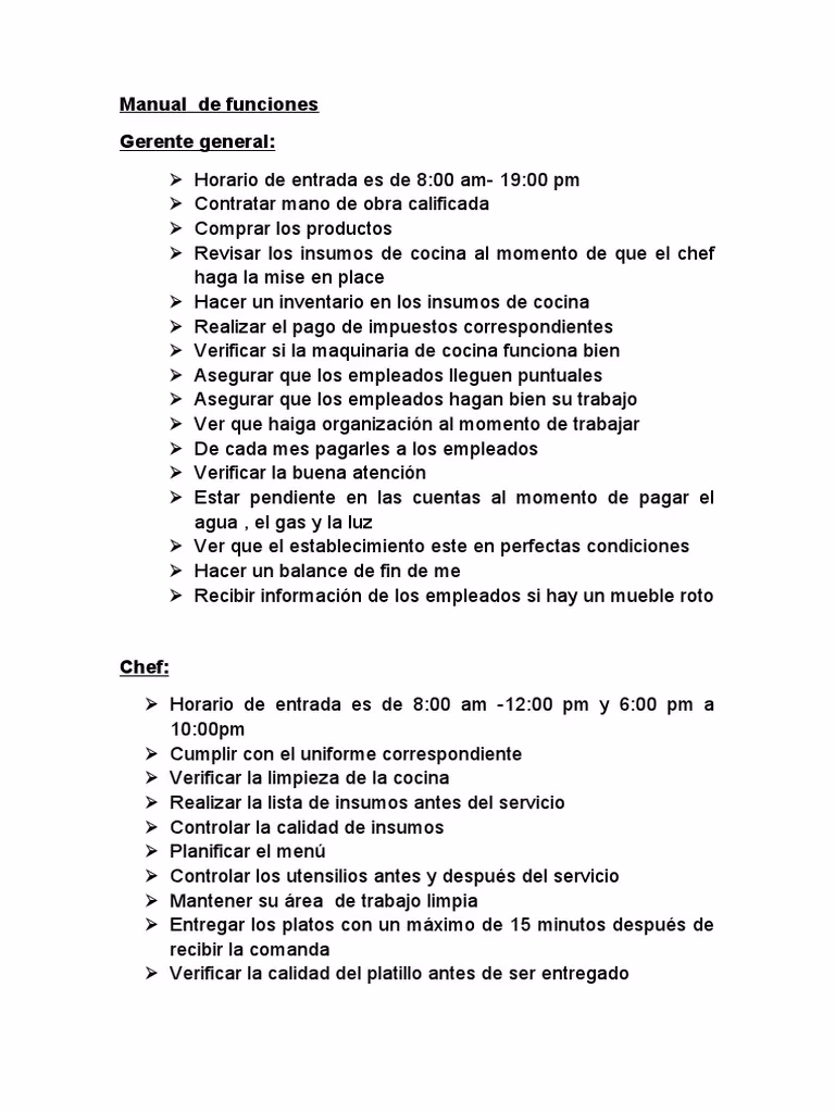 ¿Qué hace un director gastronómico?