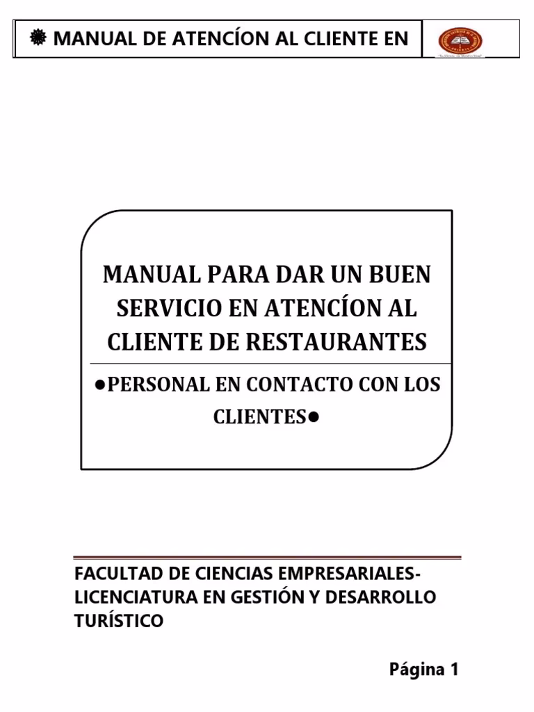¿Cuáles son los protocolos para el servicio al cliente en un restaurante?