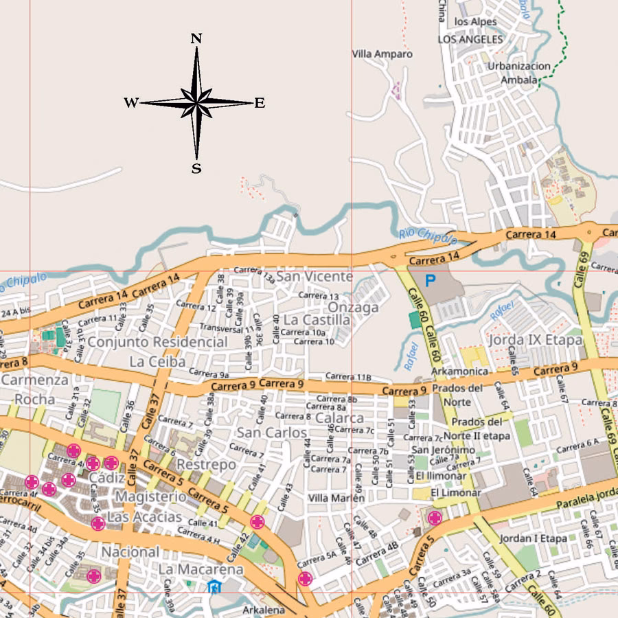 ¿Cómo se llama el centro de Ibagué?