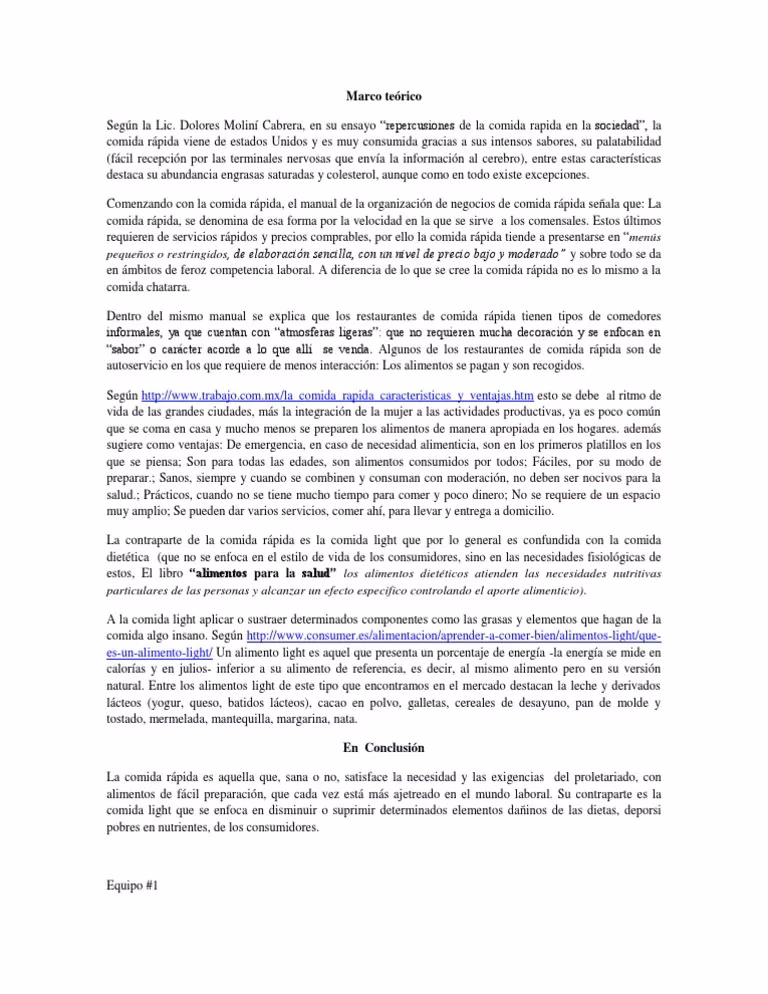¿Qué se pone en el marco conceptual de un proyecto?
