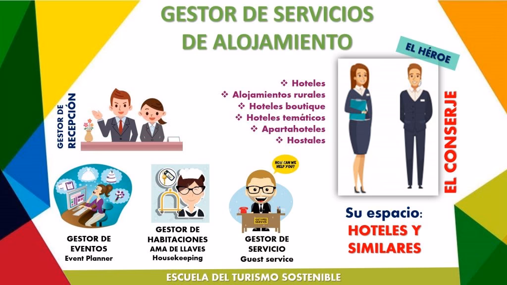 ¿Qué materias se ven en hotelería y turismo?