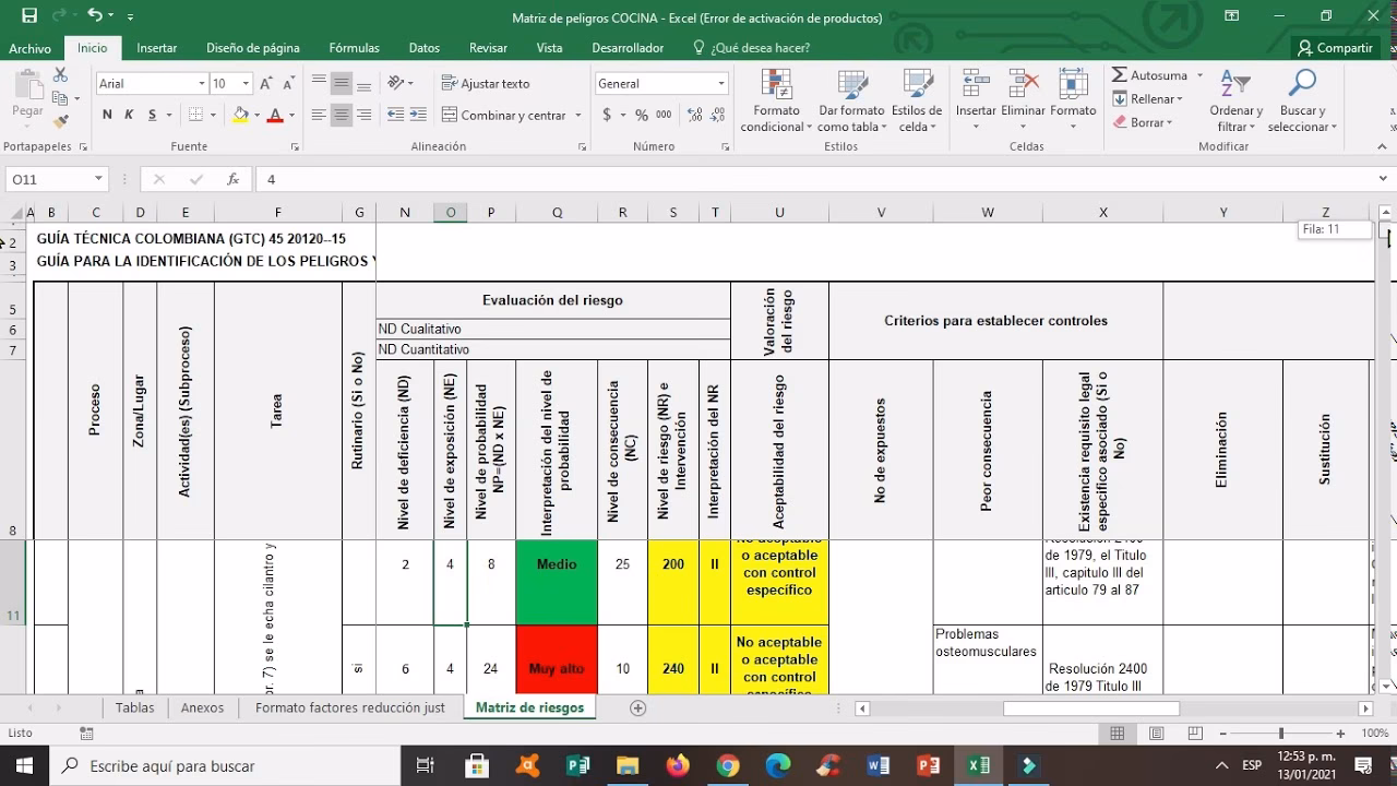 ¿Cuáles son los 7 factores de riesgo?