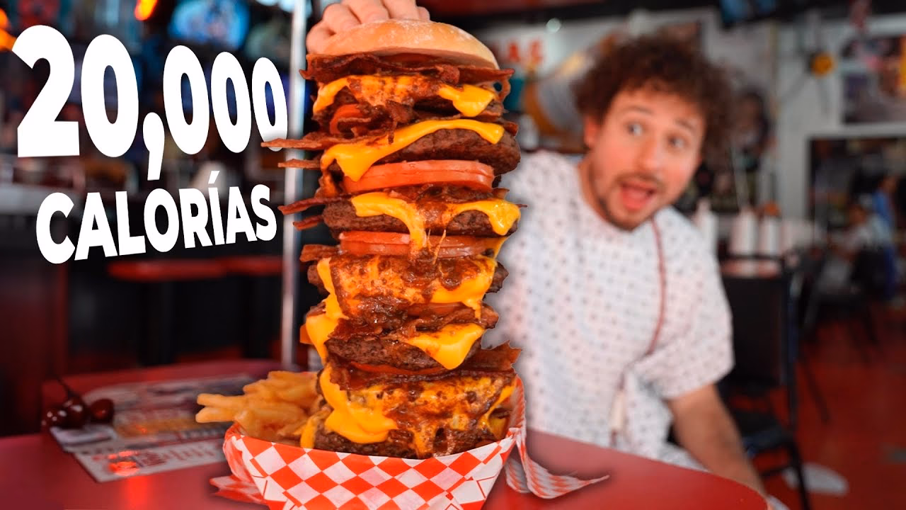 ¿Cómo se llama la hamburguesa más grande?
