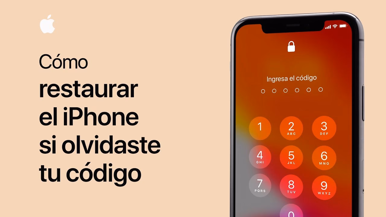 ¿Por qué me piden restablecer la contraseña en mi iPhone?