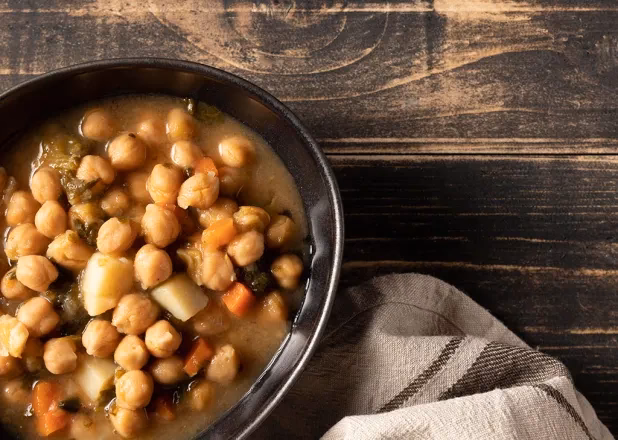 ¿Cuáles son los tipos de potajes en gastronomía?