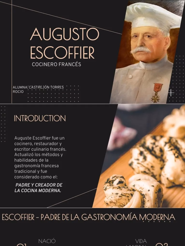 ¿Quién es el padre de la gastronomía moderna?