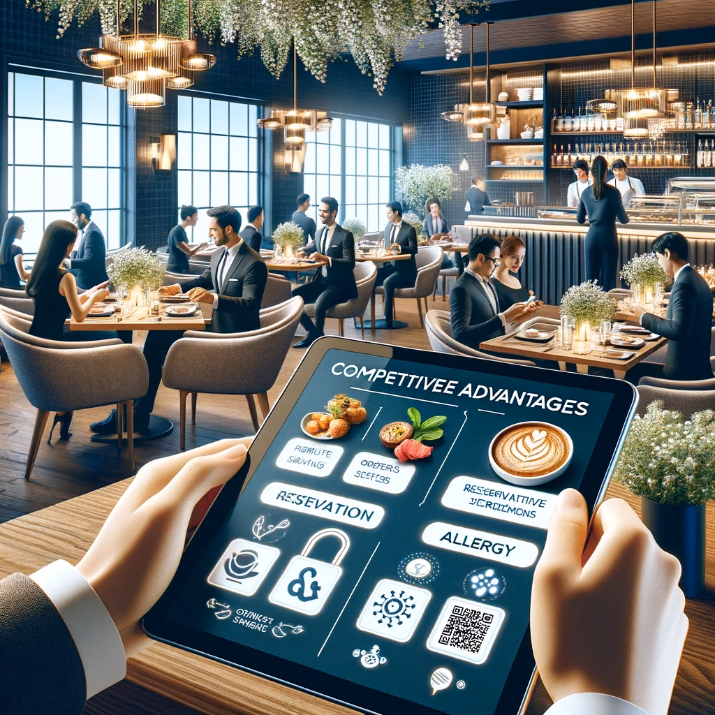 ¿Cuál es la ventaja competitiva de un restaurante?