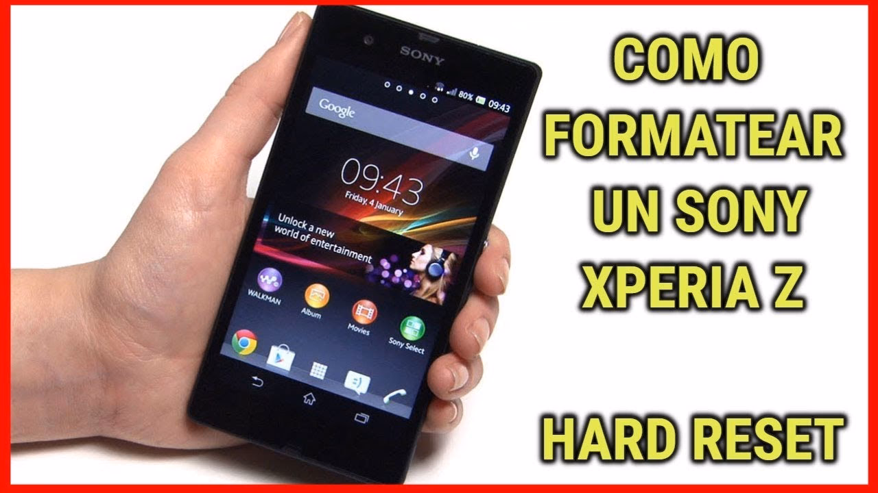 ¿Cómo restaurar un Sony Xperia?