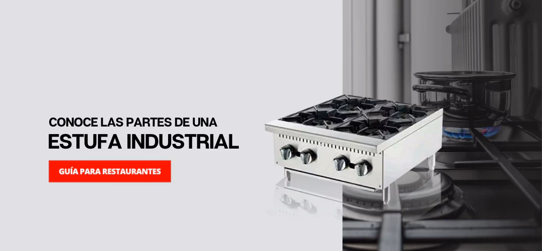 ¿Cómo se llama la parte de la estufa donde se encuentran los quemadores?