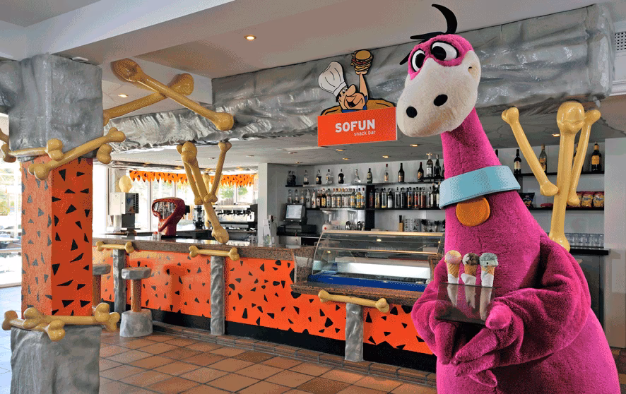 ¿Cómo se llama la comida de los picapiedras?