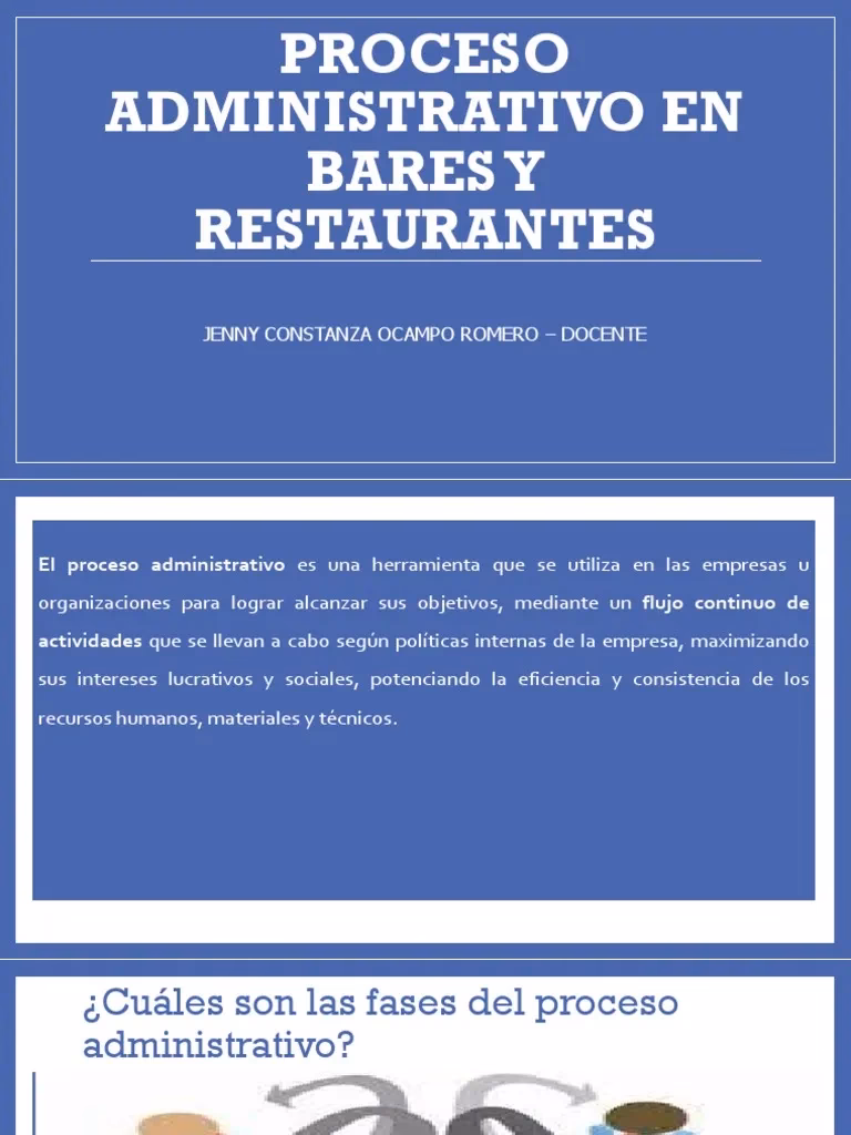 ¿Qué es la planeación, organización, dirección y control?