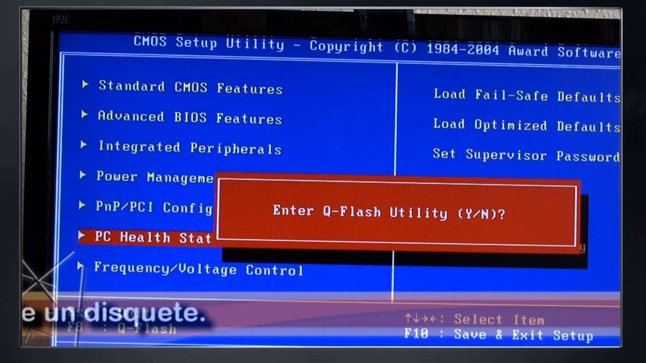 ¿Puedo restaurar el sistema desde el BIOS?